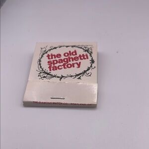 The Old Spaghetti Factory Matchbook‎
